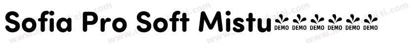 Sofia Pro Soft Mistu字体转换